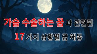 가슴 수술하는 꿈, 새로운 시작을 알리는 상징적인 메시지 - 17가지분석