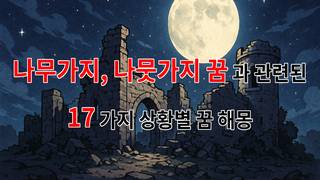 나무가지와 나뭇가지 꿈, 자연 속에서 찾은 나의 내면 - 17가지분석