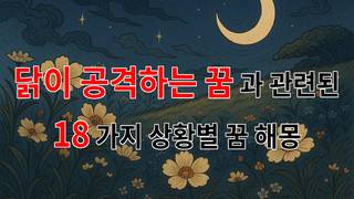 닭이 공격하는 꿈: 불안과 경계의 상징을 품은 꿈 해몽 - 18가지분석