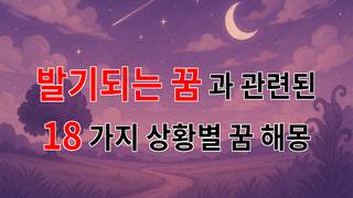 발기되는 꿈, 그 깊은 의미를 찾아서 - 18가지분석