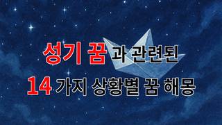 꿈해몽｜성기 꿈, 당신의 내면을 들여다보는 신비로운 꿈해몽｜14가지분석