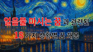 얼음물 마시는 꿈, 시원한 상상의 세계로 초대합니다 - 18가지분석