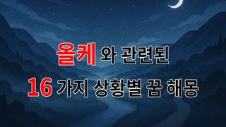 꿈해몽｜올케와의 소중한 기억, 꿈속에서 만난 그리움의 조각들｜16가지분석