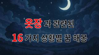 꿈해몽｜옷장 속 숨겨진 이야기, 꿈의 조각들을 찾아서｜16가지분석