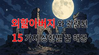 꿈해몽｜외할아버지와의 따뜻한 기억, 꿈속에서 다시 만나는 순간｜15가지분석