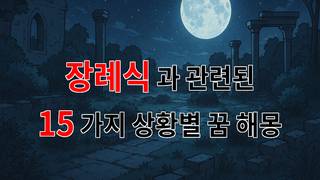 장례식, 이별의 아픔을 품은 꿈의 해석 - 15가지분석