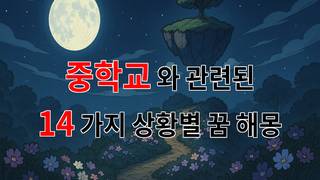 꿈해몽｜중학교 시절, 꿈속에서 다시 만난 친구들에 대한 이야기｜14가지분석