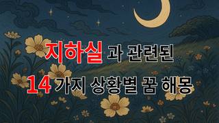 꿈해몽｜지하실, 숨겨진 감정의 공간에서 꿈을 꿉니다｜14가지분석